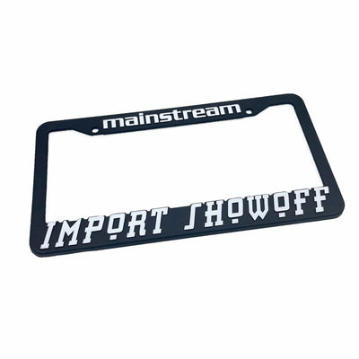 Genuine Vintage Mainstream Original Import Showoff License Plate Frame - Sugoi JDM