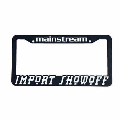 Genuine Vintage Mainstream Original Import Showoff License Plate Frame - Sugoi JDM