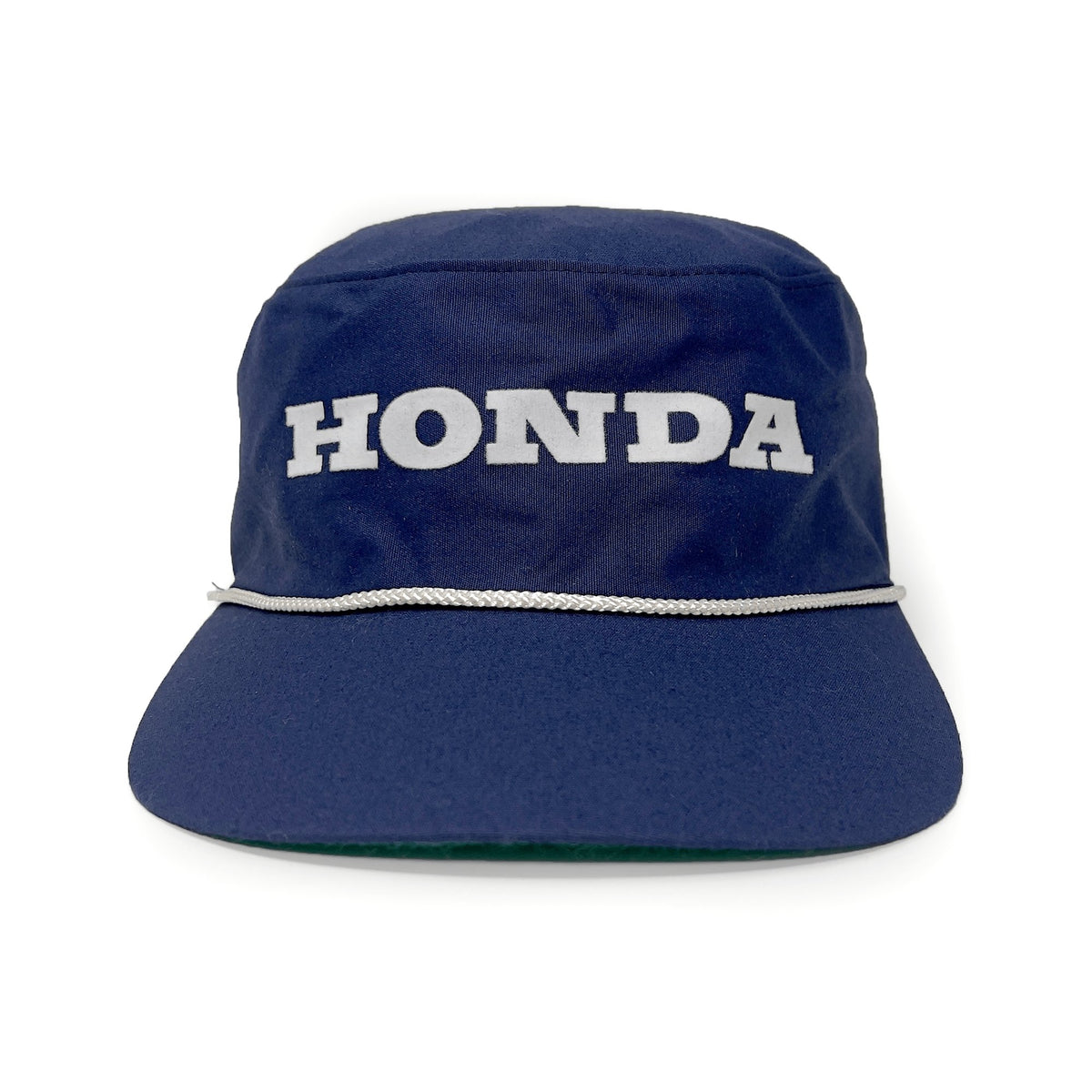 Genuine Vintage Showa Era Japan Honda Motors Primo Tassel Work Cap Hat Blue - Sugoi JDM