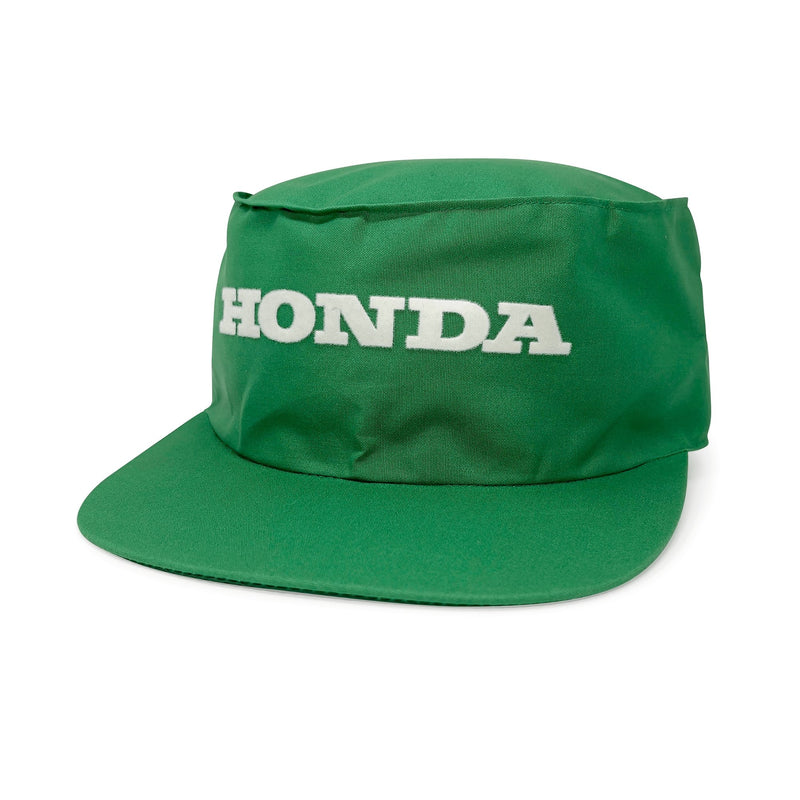 Genuine Vintage Showa Era Japan Honda Motors Primo Work Cap Hat Green - Sugoi JDM