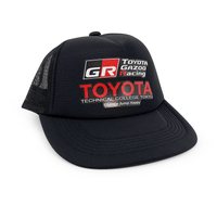 Hats OS Genuine New JDM GR Toyota Gazoo Racing Technical College Tokyo Trucker Hat