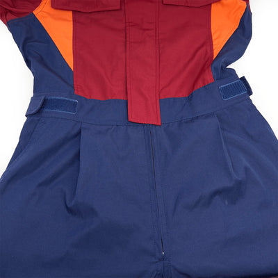 Japan Eneos Oil Short Sleeve Summer Jumpsuit Coveralls Tsunagi Mechanic Suite - Sugoi JDM