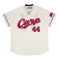 Japan Hiroshima Carp Kida.Go Custom Baseball Team Home Jersey #44 White - Sugoi JDM