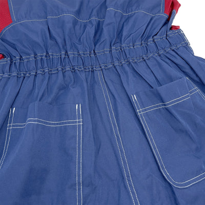 Japan JDM Eneos Oil Dr. Drive Summer Coveralls Tsunagi Mechanic Suite Blue - Sugoi JDM