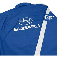 Japan JDM Subaru World Rally Team WRC STi Button Up Long Sleeve Shirt - Sugoi JDM