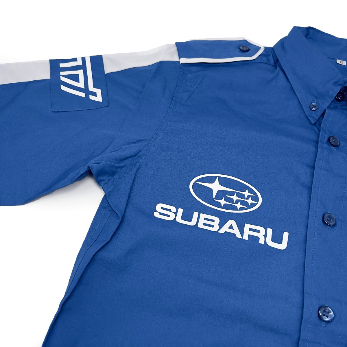 Japan JDM Subaru World Rally Team WRC STi Button Up Long Sleeve Shirt - Sugoi JDM
