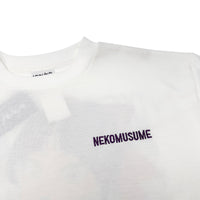 Japan Limited Edition Collaboration Nekomusume Anime Sweater White - Sugoi JDM