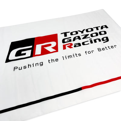 Japan Official Super GT JGTC Toyota Gazoo Racing Support Flag - Sugoi JDM