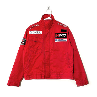 Japan Rare Nakanihon Automotive College Ferrari Racing Uniform Jacket - Sugoi JDM