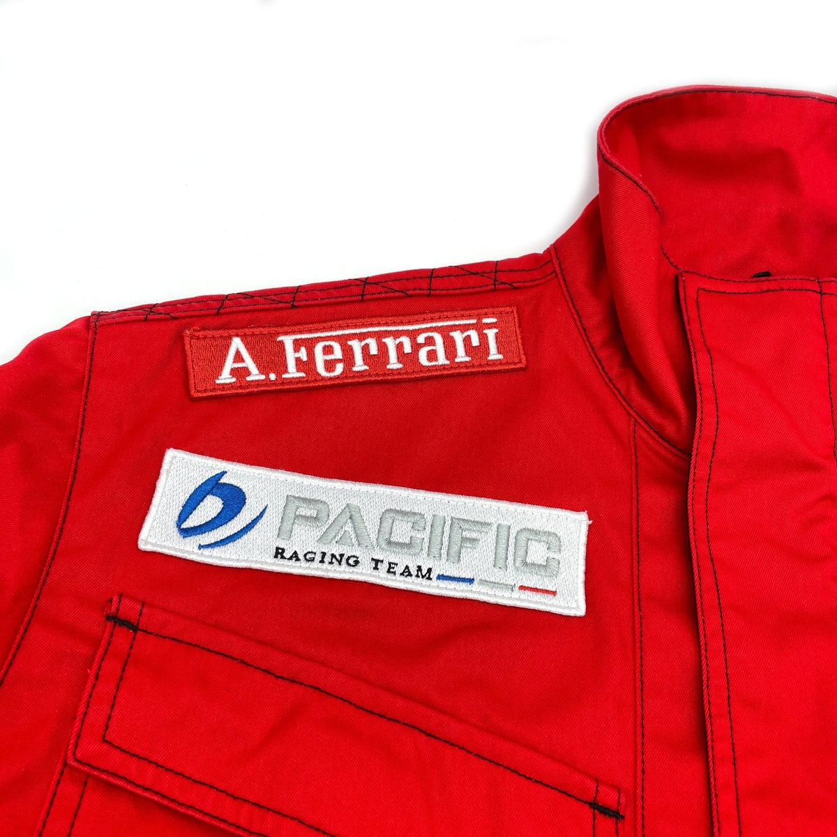Japan Rare Nakanihon Automotive College Ferrari Racing Uniform Jacket - Sugoi JDM