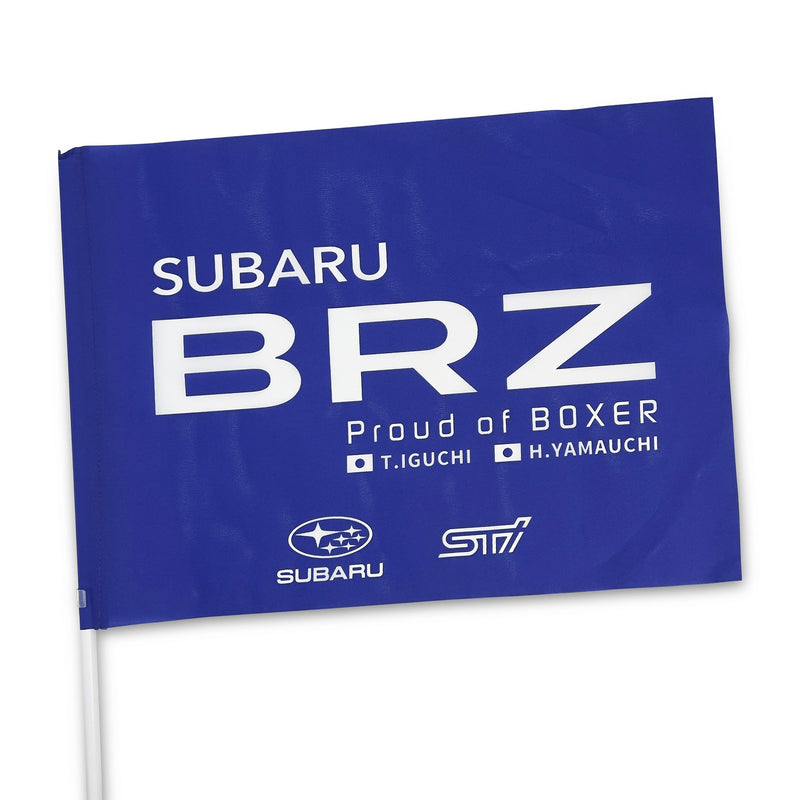 Japan Super JGTC GT300 Subaru BRZ STI Racing Champion Support Flag - Sugoi JDM