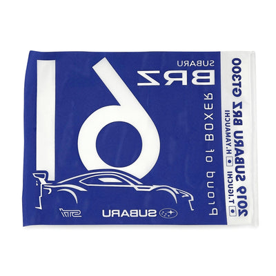 Japan Super JGTC GT300 Subaru BRZ STI Racing Support Flag 2019 - Sugoi JDM