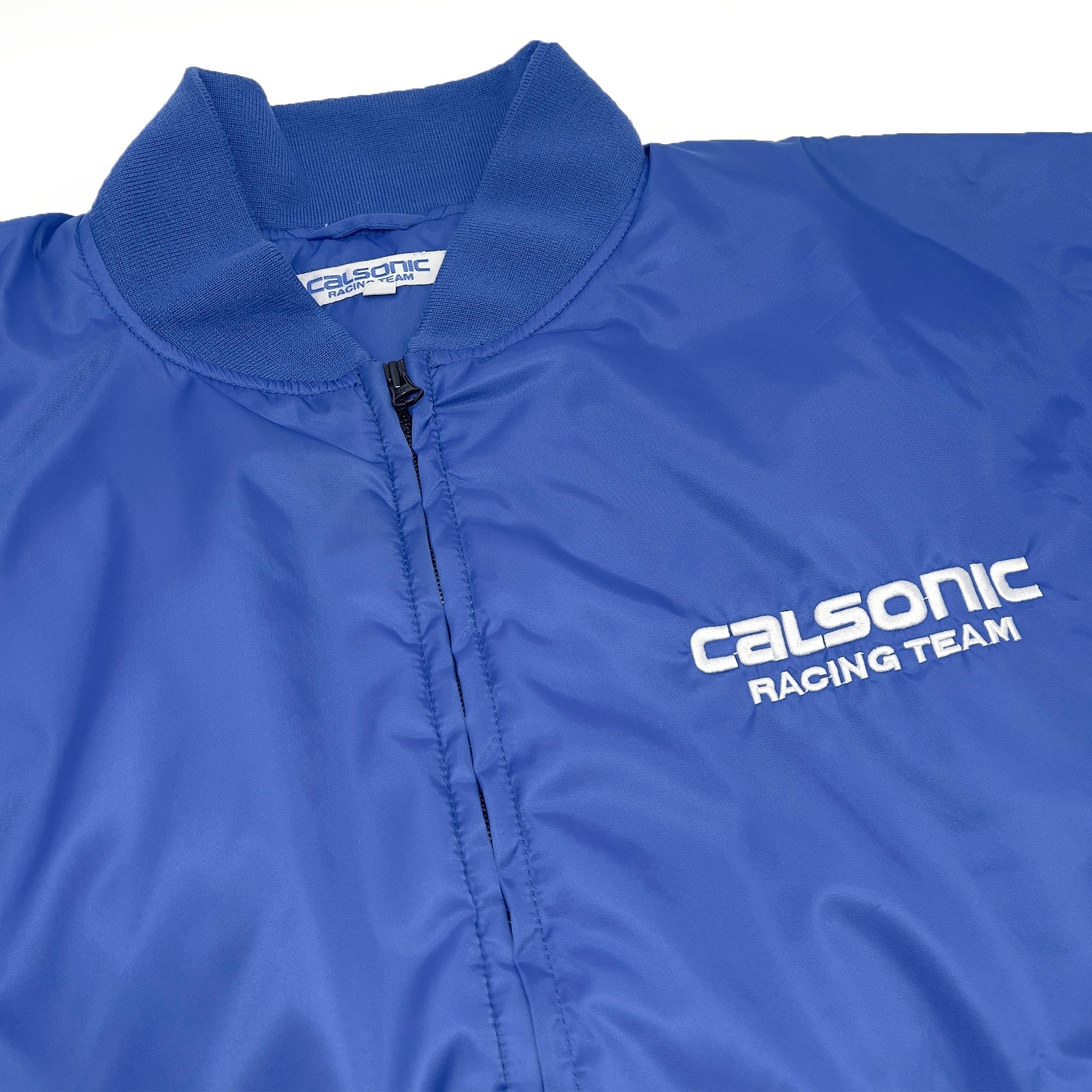 JDM Japan Calsonic Team Impul JGTC Super GT Racing Winter Jacket Blue ...