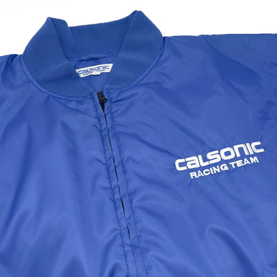 JDM Japan Calsonic Team Impul JGTC Super GT Racing Winter Jacket Blue - Sugoi JDM