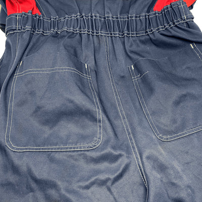 JDM Japan Eneos Dr. Drive Oil Heavy Duty Coveralls Tsunagi Jumpsuit Blue - Sugoi JDM