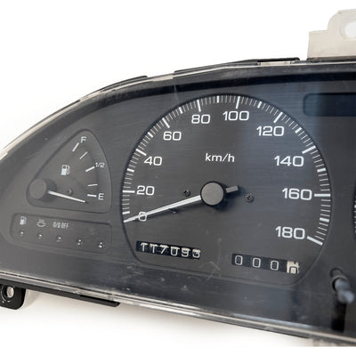 JDM Nissan S13 240SX 180SX SR20DET Speedometer Gauge Cluster km/h 1989-1994 - Sugoi JDM