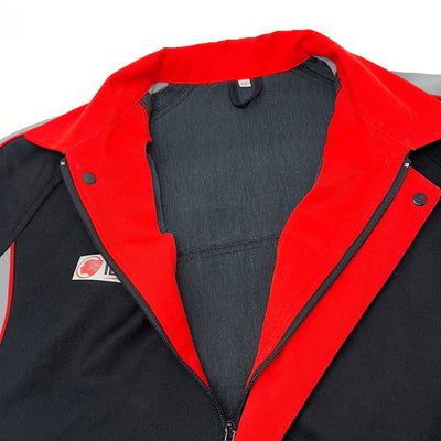 JDM Retro Japan Idemitsu Gas Station Mechanic Bomber Jacket Black - Sugoi JDM