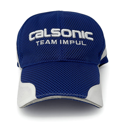 JDM Retro Japan JGTC Calsonic Team Impul Super GT Knit Hat Cap - Sugoi JDM