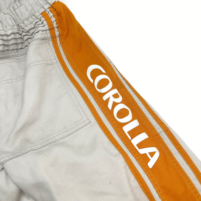 JDM Retro Toyota Corolla Tecno Summer Coveralls Jumpsuit Tsunagi Orange - Sugoi JDM
