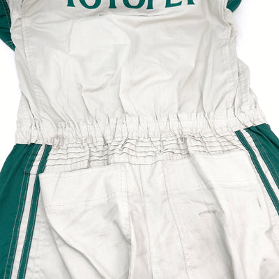 JDM Retro Toyota Toyopet Tecno Jumpsuit Coveralls Mechanic Suite Tsunagi Green - Sugoi JDM