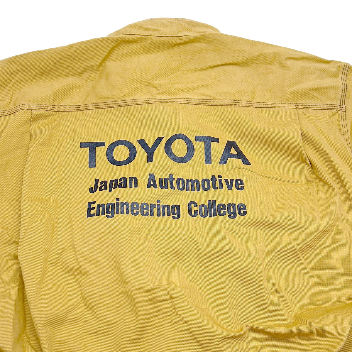 JDM Toyota Japan Automotive Engineering College Summer Coveralls Tsunagi Brown - Sugoi JDM