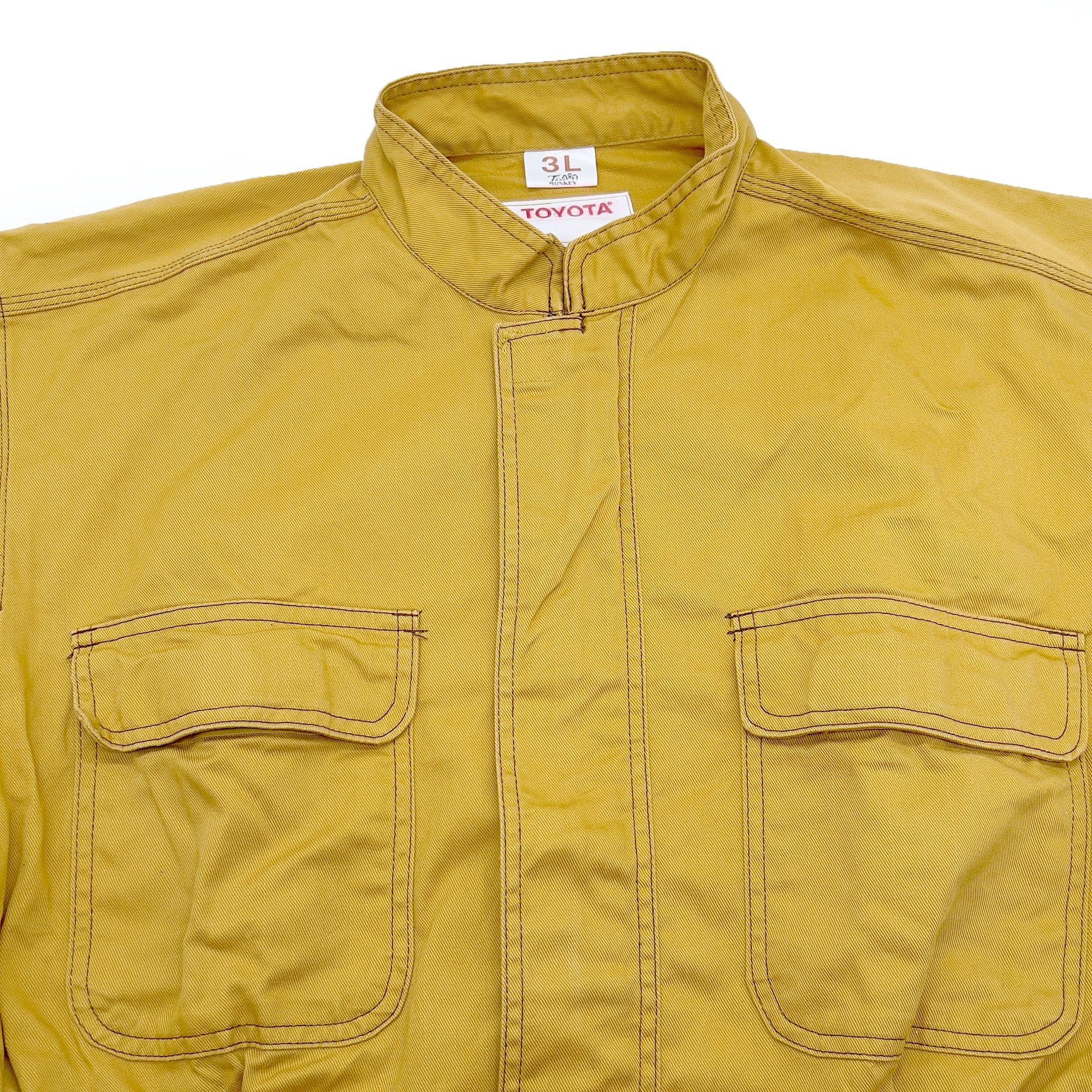 JDM Toyota Japan Automotive Engineering College Summer Coveralls Tsunagi Brown - Sugoi JDM