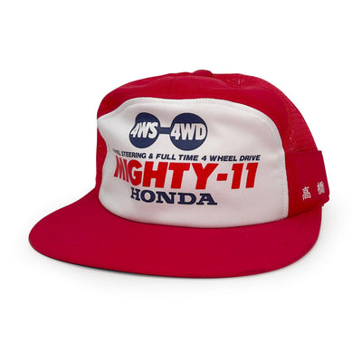 JDM Vintage Showa Era Japan Honda 4WS 4WD Mighty 11 Cap Hat - Sugoi JDM