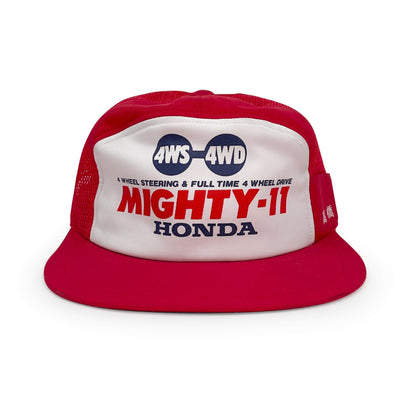 JDM Vintage Showa Era Japan Honda 4WS 4WD Mighty 11 Cap Hat - Sugoi JDM
