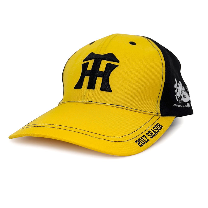Limited Edition Japan Hanshin Tigers Hat Cap 2017 Season Yellow Black - Sugoi JDM