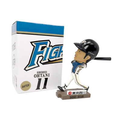 Limited Edition Japan Nippon Ham Fighters Shohei Ohtani Bobblehead Batter - Sugoi JDM