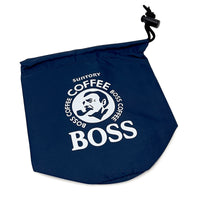 Limited Edition Japan Suntory Boss Boston Coffee Duffle Bag Blue Bonus - Sugoi JDM
