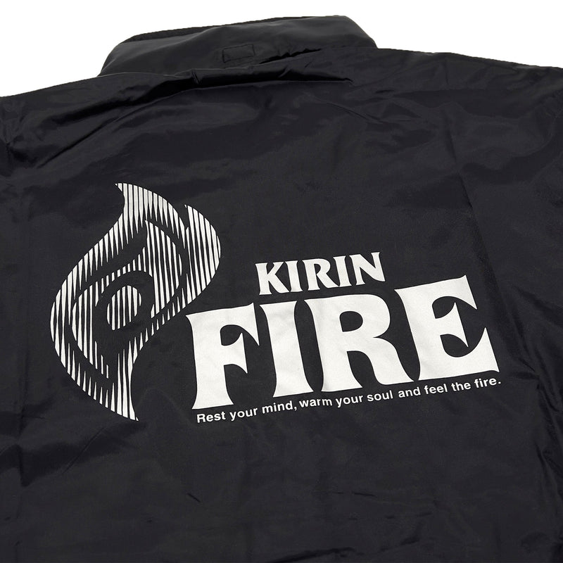 Limited Edition Retro Kirin Fire Japan Promotional Jacket Black - Sugoi JDM