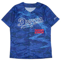 Limited Japan NPB Baseball Chunichi Dragons Promotional Jersey Blue 2020 - Sugoi JDM