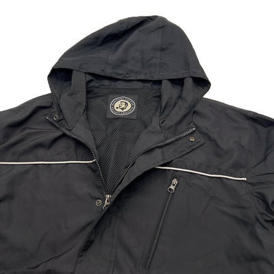 Limited Japan Suntory Boss Coffee Promotional Campaign Hooded Jacket Black - Sugoi JDM