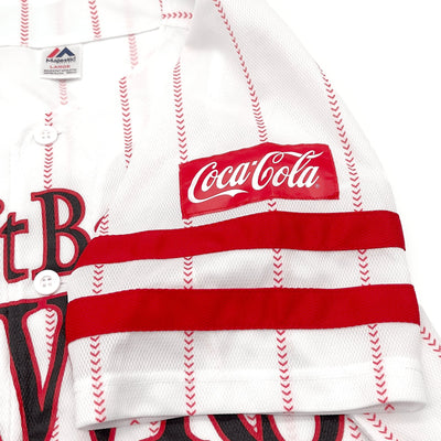 Limited Retro Majestic Japan Softbank Hawks Baseball Jersey 2017 White - Sugoi JDM