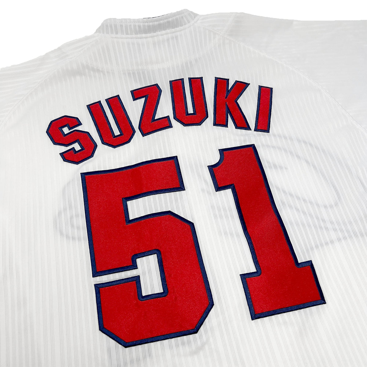 Mizuno Japan Hiroshima Carp Baseball Home High Quality Knit Jersey Suzuki Seiya #51 M