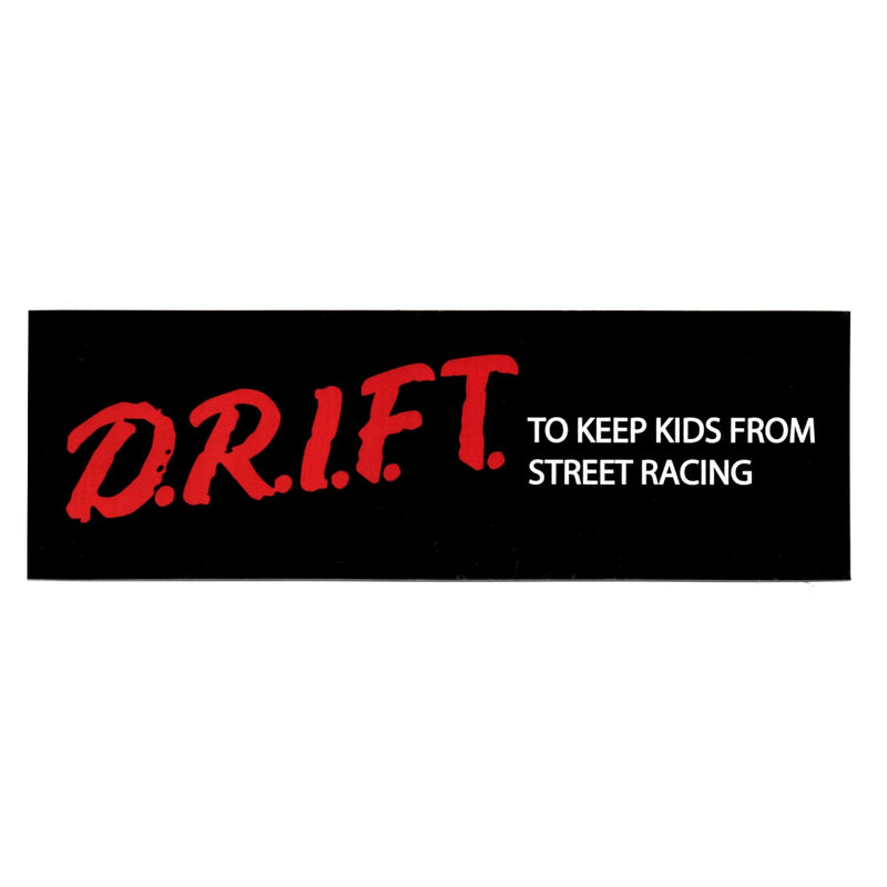 New D.R.I.F.T. Drift Racing Premium Quality Bumper Sticker Decal - Sugoi JDM