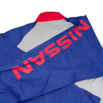 New Genuine JDM Japan Nissan Summer Tsunagi Mechanics Jumpsuit Uniform 3 Tone - Sugoi JDM