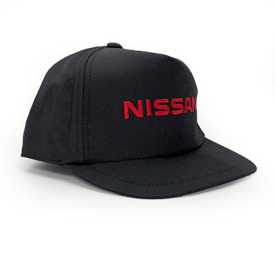 New Japanese JDM Nissan Pitwork Mechanic Uniform Hat Cap Black - Sugoi JDM