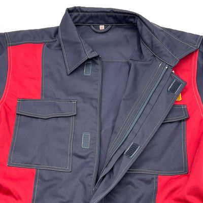 New JDM Japan Eneos Oil Heavy Duty Staff Coveralls Tsunagi Jumpsuit Blue - Sugoi JDM