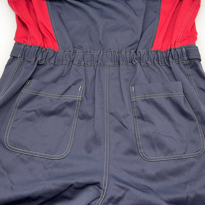 New JDM Japan Eneos Oil Heavy Duty Staff Coveralls Tsunagi Jumpsuit Blue - Sugoi JDM