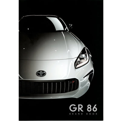 New JDM Japan Toyota GR86 Production Catalog Brochure - Sugoi JDM