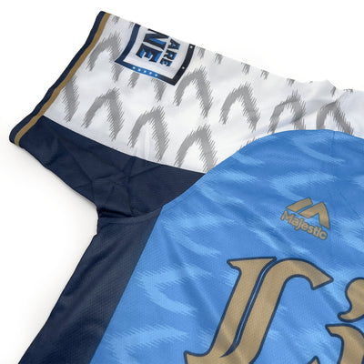 New Majestic Seibu Lions NPB Japan We Are One Baseball Jersey Blue - Sugoi JDM