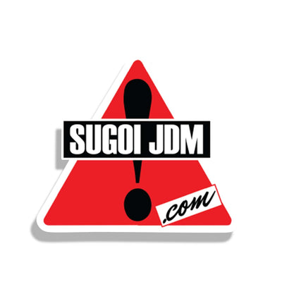 New Official Design Sugoi Jdm Caution Warning Slap Sticker - Sugoi JDM