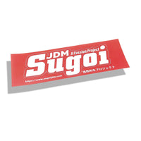New Official Design Sugoi Jdm Magazine Slap Bumper Sticker - Sugoi JDM