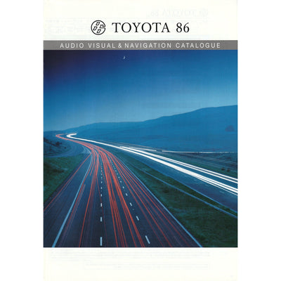 New Retro 2003 JDM Japan Toyota 86 Manufacturer Catalog Brochure Set - Sugoi JDM