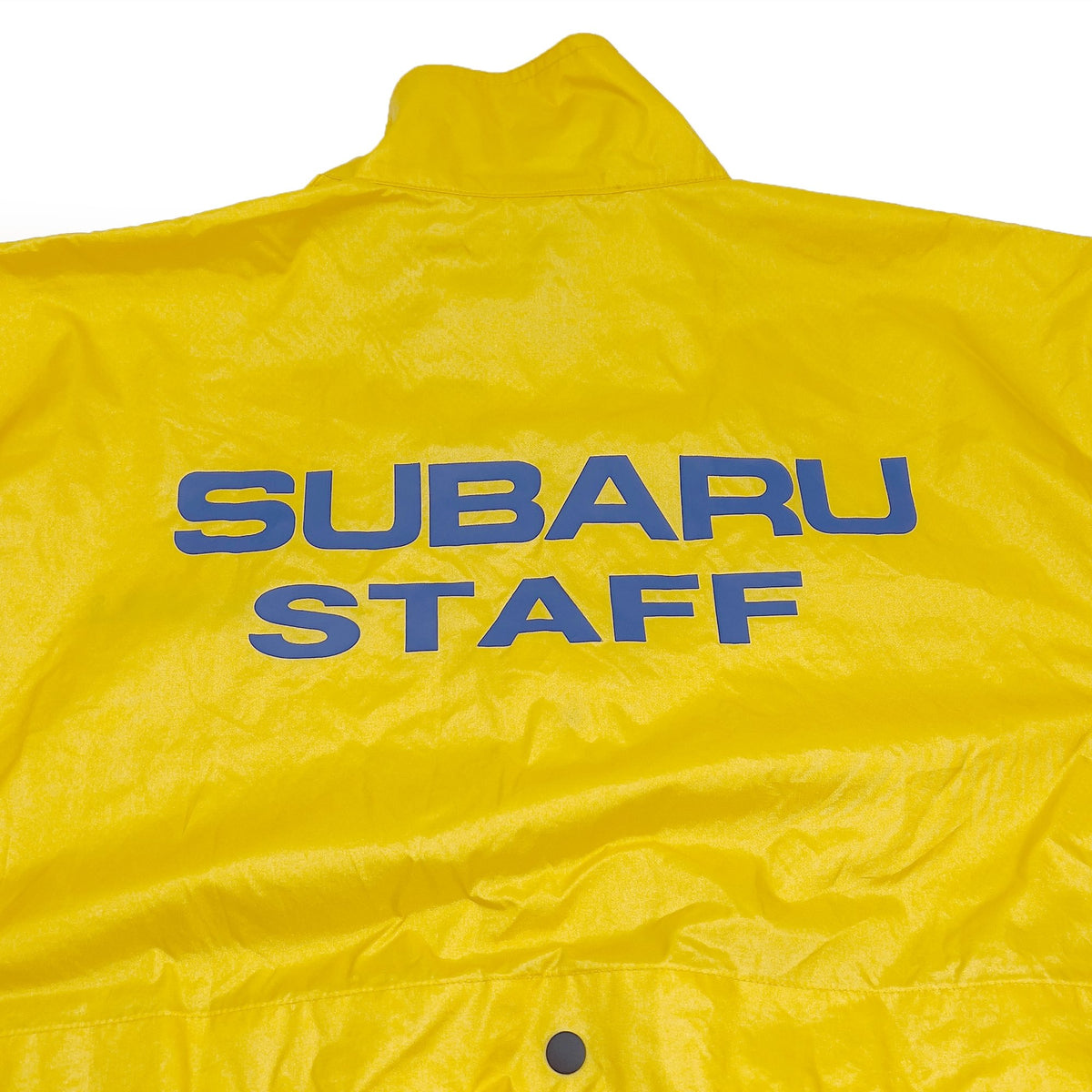 New Retro Genuine JDM Japan Subaru WRC Team Staff Jacket Yellow - Sugoi JDM