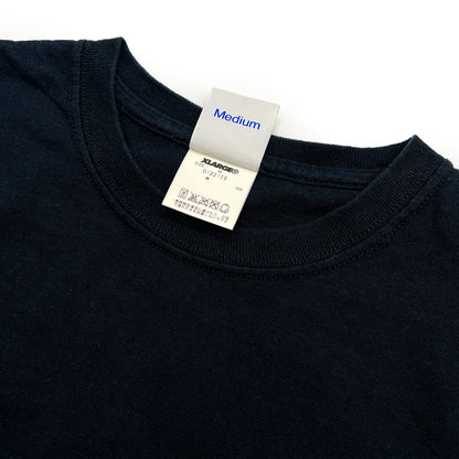 New Retro Japan Fukuoka Softbank Hawks XLARGE Collaboration T-Shirt Black - Sugoi JDM