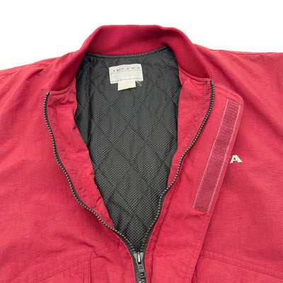 New Retro Japan JDM Toyota Tecno Mechanics Uniform Jacket Red - Sugoi JDM
