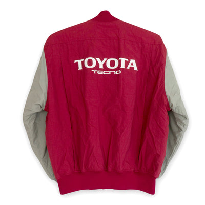 New Retro Japan JDM Toyota Tecno Mechanics Uniform Jacket Red - Sugoi JDM